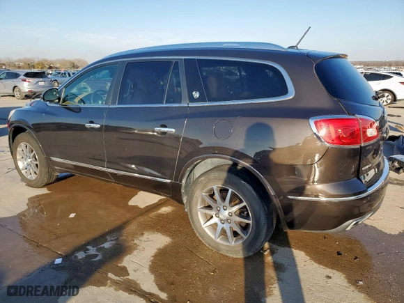 2014 Buick Enclave Leather with VIN 5GAKRBKD5EJ296355, listed as a Copart auction lot 45521625 with 106,766 mi miles and Clean Title. Bid and sale history available at carsss.com. Image 2.