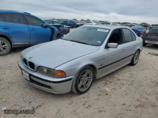 2000 BMW 5 Series 540iA with VIN WBADN6346YGM68884, listed as a Copart auction lot 83556004 with 0 mi miles and Clean Title. Bid and sale history available at carsss.com. Image 1.