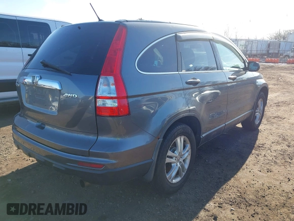 2010 Honda CR-V EX with VIN 5J6RE4H52AL039991, listed as a IAAI auction lot 41828104 with 131,013 mi miles. Bid and sale history available at carsss.com. Image 4.