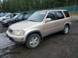 2001 Honda CR-V SE with VIN JHLRD18741S029870, listed as a Copart auction lot 48721715 with 134,678 mi miles and Salvage Title. Bid and sale history available at carsss.com. Image 1.