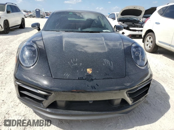 2024 Porsche 911 Carrera S with VIN WP0AB2A99RS220133, listed as a Copart auction lot 77070684 with 0 mi miles and Salvage Title. Bid and sale history available at carsss.com. Image 5.