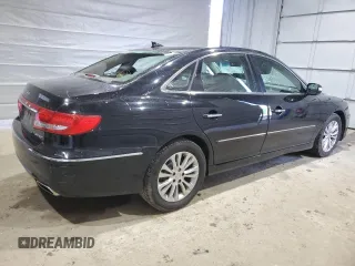 2011 Hyundai Azera Limited with VIN KMHFC4DF1BA544460, listed as a Copart auction lot 48556125 with 148,693 mi miles and Salvage Title. Bid and sale history available at DreamBid. Image 3.
