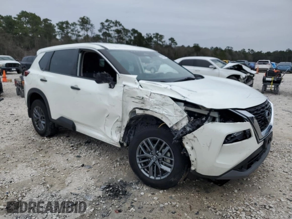 2022 Nissan Rogue S with VIN 5N1BT3AA7NC700589, listed as a Copart auction lot 46452245 with 39,403 mi miles and Salvage title. Bid and sale history available at DreamBid. Image 4.