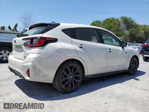 2024 Subaru Impreza RS z VIN JF1GUHJC1R8269672, wystawiony jako Copart lot #53263595 z przebiegiem 18 924 mil mil oraz Szkoda całkowita • Salvage title. Historia ofert i sprzedaży dostępna na DreamBid. Obrazek 3.