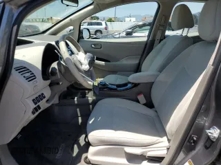 2017 Nissan LEAF SL with VIN 1N4BZ0CP7HC301971, listed as a Copart auction lot 57188623 with 35,614 mi miles. Bid and sale history available at carsss.com. Image 7.