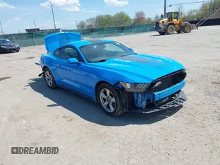 2017 Ford Mustang V6 with VIN 1FA6P8AM2H5333214, listed as a IAAI auction lot 42105523 with 121,324 mi miles and . Bid and sale history available at carsss.com. Image 1.