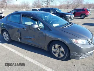 2013 Honda Civic LX z VIN 2HGFB2F5XDH544821, wystawiony jako IAAI lot #41821437 z przebiegiem 221 487 mil mil oraz . Historia ofert i sprzedaży dostępna na DreamBid. Obrazek 6.