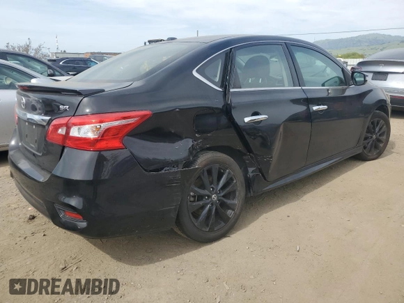 2017 Nissan Sentra S with VIN 3N1AB7AP6HY395714, listed as a Copart auction lot 53106925 with 45,146 mi miles and Salvage Title. Bid and sale history available at DreamBid. Image 3.