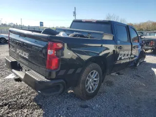 2021 Chevrolet Silverado 1500 Work Truck with VIN 1GCUYAEF0MZ158563, listed as a Copart auction lot 82125294 with 54,103 mi miles and Salvage Title. Bid and sale history available at DreamBid. Image 3.