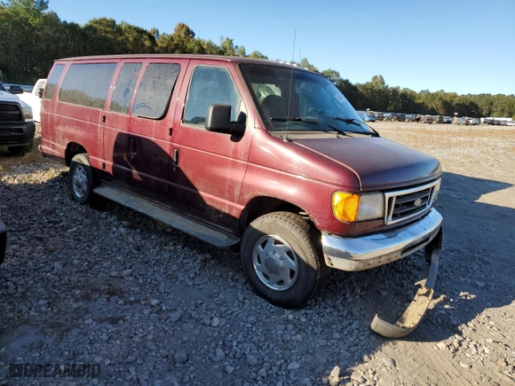 2007 Ford Econoline Wagon XL with VIN 1FBSS31L27DA87159, listed as a Copart auction lot 75404694 with 0 mi miles and Salvage Title. Bid and sale history available at carsss.com. Image 4.