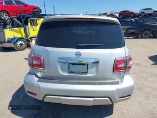 2018 Nissan Armada SV with VIN JN8AY2ND7J9058404, listed as a IAAI auction lot 41691913 with 118,704 mi miles. Bid and sale history available at carsss.com. Image 16.