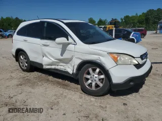 2007 Honda CR-V EX-L with VIN JHLRE38747C069670, listed as a Copart auction lot 52423655 with 185,453 mi miles and Salvage Title. Bid and sale history available at carsss.com. Image 4.