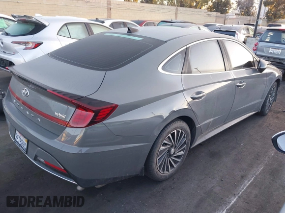 2023 Hyundai Sonata SEL with VIN KMHL34JJ8PA058988, listed as a IAAI auction lot 41818230 with Not Provided miles and . Bid and sale history available at DreamBid. Image 4.