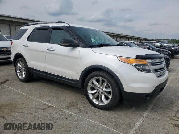 2012 Ford Explorer XLT with VIN 1FMHK7D86CGA20136, listed as a Copart auction lot 55133135 with 72,994 mi miles and Salvage Title. Bid and sale history available at DreamBid. Image 4.