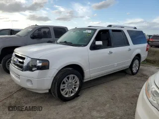2014 Ford Expedition EL Limited with VIN 1FMJK1K57EEF17167, listed as a Copart auction lot 75751184 with Not Provided miles and Non Repairable. Bid and sale history available at carsss.com. Image 1.