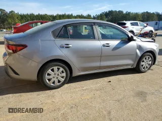 2023 Kia Rio LX with VIN 3KPA24AD6PE572943, listed as a Copart auction lot 48073475 with 34,677 mi miles and Salvage Title. Bid and sale history available at DreamBid. Image 3.