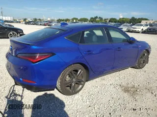 2023 Acura Integra w/A-Spec Technology Package with VIN 19UDE4H60PA025232, listed as a Copart auction lot 73851534 with 17,153 mi miles and Non Repairable. Bid and sale history available at carsss.com. Image 3.