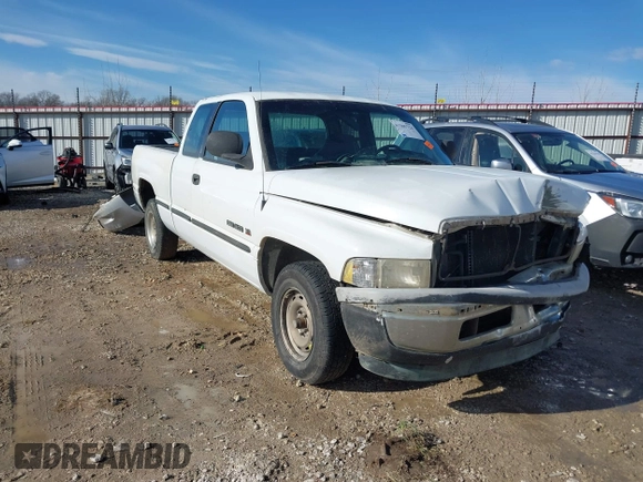 1999 Dodge 1500 with VIN 3B7HC12Y1XG150644, listed as a IAAI auction lot 41305726 with 128,833 mi miles and . Bid and sale history available at DreamBid. Image 1.