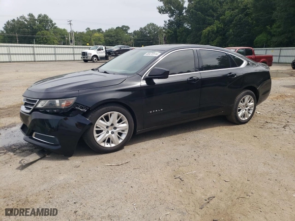 2018 Chevrolet Impala LS with VIN 2G11X5S3XJ9124233, listed as a Copart auction lot 65472374 with 123,977 mi miles and Salvage Title. Bid and sale history available at carsss.com. Image 1.