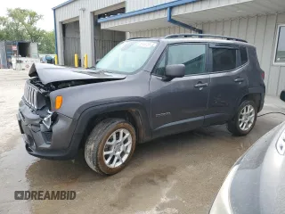 2021 Jeep Renegade 80th Anniversary with VIN ZACNJDBB1MPM48785, listed as a Copart auction lot 59180755 with 50,854 mi miles and Salvage title. Bid and sale history available at DreamBid. Image 1.