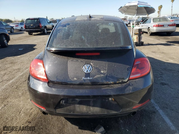2012 Volkswagen Beetle 2.0T Turbo w/Sun/Sound PZEV with VIN 3VWVA7AT4CM621261, listed as a Copart auction lot 84747404 with 106,760 mi miles and Salvage Title. Bid and sale history available at carsss.com. Image 6.