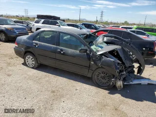 2006 Mitsubishi Lancer ES with VIN JA3AJ26E26U062905, listed as a Copart auction lot 76707574 with 0 mi miles and Salvage Title. Bid and sale history available at carsss.com. Image 4.
