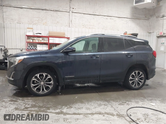 2018 GMC Terrain SLT with VIN 3GKALVEX9JL273557, listed as a IAAI auction lot 41789518 with 95,992 mi miles and . Bid and sale history available at carsss.com. Image 14.