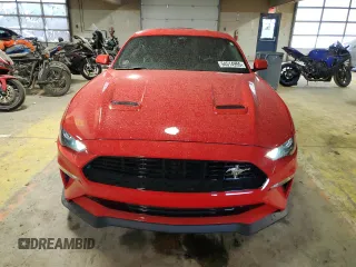2021 Ford Mustang GT with VIN 1FA6P8CF0M5136521, listed as a Copart auction lot 54514955 with 16,394 mi miles and Salvage title. Bid and sale history available at DreamBid. Image 5.