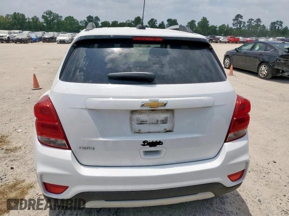 2021 Chevrolet Trax LT with VIN KL7CJLSB4MB304109, listed as a Copart auction lot 57787885 with 47,134 mi miles and Salvage title. Bid and sale history available at DreamBid. Image 6.