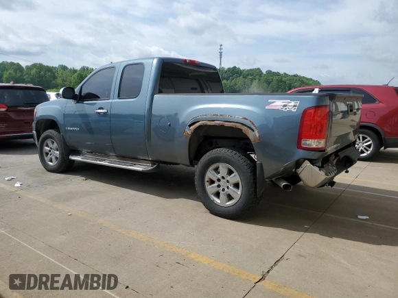 2008 GMC Sierra 1500 SLE1 z VIN 1GTEK19008Z173047, wystawiony jako Copart lot #55492825 z przebiegiem 295 701 mil mil oraz Szkoda całkowita • Salvage title. Historia ofert i sprzedaży dostępna na DreamBid. Obrazek 2.