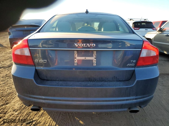 2008 Volvo S80 3.0L Turbo with VIN YV1AH992781064932, listed as a Copart auction lot 84039514 with 129,870 mi miles and Salvage Title. Bid and sale history available at carsss.com. Image 6.