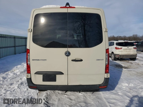 2020 Mercedes-Benz Sprinter with VIN W1W4EBHY6LT021368, listed as a Copart auction lot 42975455 with 101,583 mi miles and Salvage Title. Bid and sale history available at DreamBid. Image 6.