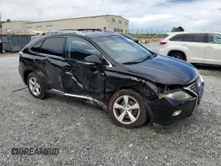 2014 Lexus RX 350 with VIN 2T2ZK1BA1EC143934, listed as a Copart auction lot 61507075 with 109,603 mi miles and Salvage title. Bid and sale history available at DreamBid. Image 4.