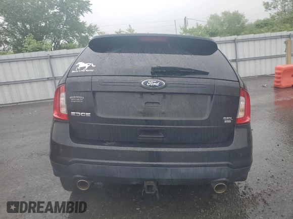 2014 Ford Edge SEL z VIN 2FMDK4JCXEBB34138, wystawiony jako Copart lot #55608335 z przebiegiem 77 423 mil mil oraz Szkoda całkowita • Salvage title. Historia ofert i sprzedaży dostępna na DreamBid. Obrazek 6.