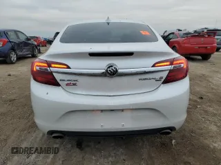 2017 Buick Regal with VIN 2G4GM5EX2H9154776, listed as a Copart auction lot 84531554 with 45,385 mi miles and Salvage Title. Bid and sale history available at carsss.com. Image 6.