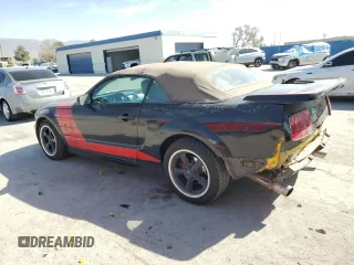 2005 Ford Mustang GT Deluxe with VIN 1ZVHT85H455247309, listed as a Copart auction lot 46153465 with 138,258 mi miles and Salvage Title. Bid and sale history available at DreamBid. Image 2.