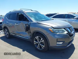 2017 Nissan Rogue SL with VIN 5N1AT2MT1HC866601, listed as a IAAI auction lot 42507887 with 167,733 mi miles and . Bid and sale history available at DreamBid. Image 1.
