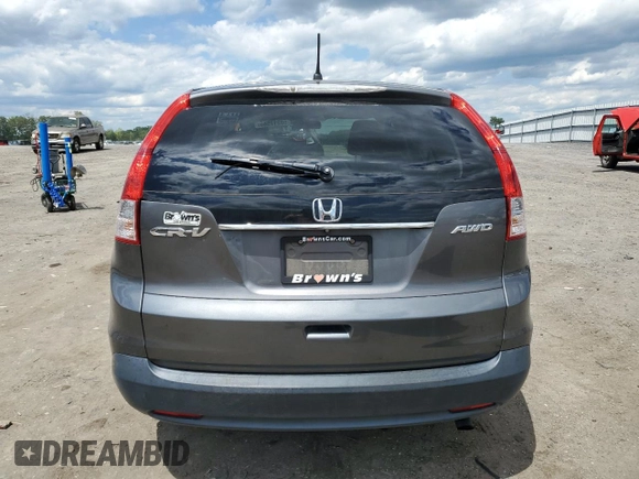 2014 Honda CR-V EX z VIN 2HKRM4H52EH701054, wystawiony jako Copart lot #58217545 z przebiegiem 37 519 mil mil oraz Szkoda całkowita • Salvage title. Historia ofert i sprzedaży dostępna na DreamBid. Obrazek 6.