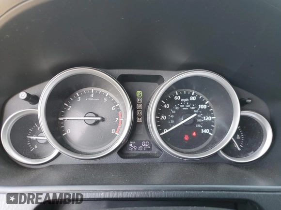 2014 Mazda CX-9 Touring with VIN JM3TB3CA7E0429194, listed as a Copart auction lot 58377965 with 129,101 mi miles and Salvage title. Bid and sale history available at DreamBid. Image 9.