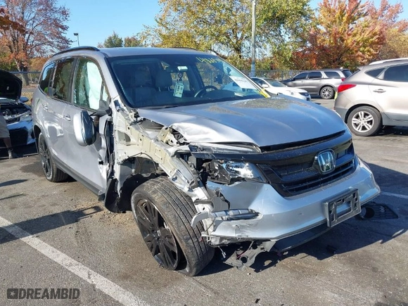 2021 Honda Pilot Special Edition with VIN 5FNYF6H26MB051293, listed as a IAAI auction lot 40665142 with 75,119 mi miles. Bid and sale history available at carsss.com. Image 1.