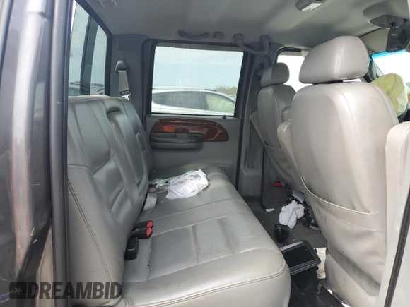 2003 Ford F-250 XL with VIN 1FTNW21P03EB89428, listed as a Copart auction lot 53090215 with 238,557 mi miles and Salvage title. Bid and sale history available at DreamBid. Image 10.