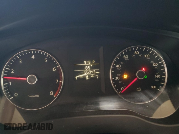 2013 Volkswagen Jetta SE with VIN 3VWDP7AJ9DM355097, listed as a Copart auction lot 62065445 with 196,943 mi miles and Salvage title. Bid and sale history available at DreamBid. Image 9.