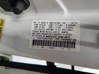 2016 Acura TLX with VIN 19UUB1F30GA010780, listed as a Copart auction lot 52712825 with 102,675 mi miles and Salvage Title. Bid and sale history available at carsss.com. Image 12.