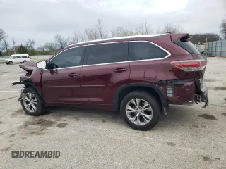 2015 Toyota Highlander XLE z VIN 5TDKKRFH8FS107212, wystawiony jako Copart lot #51064115 z przebiegiem 149 775 mil mil oraz Szkoda całkowita • Salvage title. Historia ofert i sprzedaży dostępna na DreamBid. Obrazek 2.