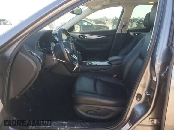 2021 Infiniti Q50 Luxe with VIN JN1EV7BP9MM702524, listed as a Copart auction lot 48579785 with 28,627 mi miles and Salvage title. Bid and sale history available at DreamBid. Image 7.