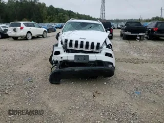 2018 Jeep Cherokee Latitude Plus with VIN 1C4PJLLXXJD524448, listed as a Copart auction lot 82211314 with 0 mi miles and Non Repairable. Bid and sale history available at carsss.com. Image 12.