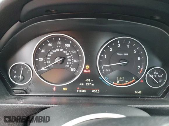 2017 BMW 3 Series 330i xDrive with VIN WBA8Z9C39HG826493, listed as a Copart auction lot 42208295 with 114,907 mi miles and Clean Title. Bid and sale history available at carsss.com. Image 9.