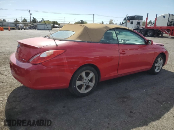 2005 Toyota Solara SE with VIN 4T1FA38P15U049763, listed as a Copart auction lot 53687925 with Not Provided miles and Clean Title. Bid and sale history available at carsss.com. Image 3.