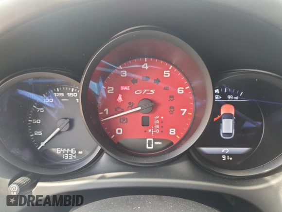2017 Porsche Macan GTS with VIN WP1AG2A51HLB53890, listed as a Copart auction lot 60327315 with 64,446 mi miles and Salvage title. Bid and sale history available at DreamBid. Image 9.