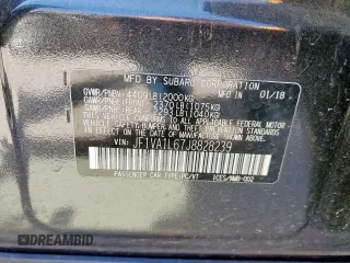 2018 Subaru WRX Limited with VIN JF1VA1L67J8828239, listed as a Copart auction lot 51913885 with 77,914 mi miles and Salvage title. Bid and sale history available at DreamBid. Image 13.